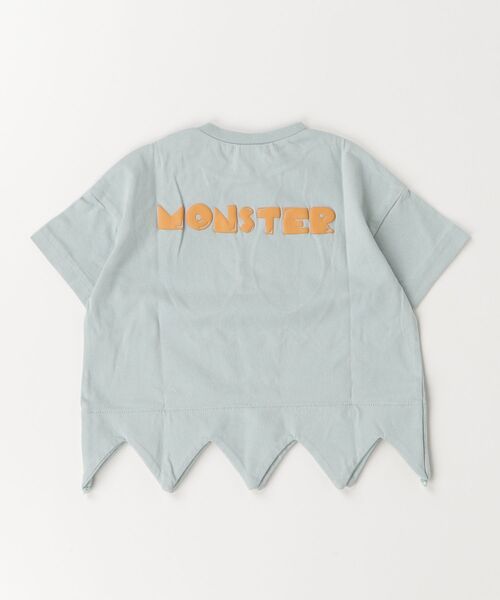 nicohrat(ニコフラート)の「nicohrat/ニコフラート モンスター型Tシャツ(Tシャツ/カットソー・キッズ・イエロー/サックスブルー/レッド/ピンク/グリーン・140cm/130cm/120cm/110cm/100cm/90cm)」の15枚目の写真