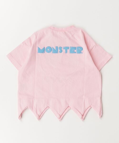 nicohrat(ニコフラート)の「nicohrat/ニコフラート モンスター型Tシャツ(Tシャツ/カットソー・キッズ・イエロー/サックスブルー/レッド/ピンク/グリーン・140cm/130cm/120cm/110cm/100cm/90cm)」の16枚目の写真