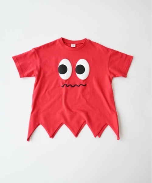 nicohrat(ニコフラート)の「nicohrat/ニコフラート モンスター型Tシャツ(Tシャツ/カットソー・キッズ・イエロー/サックスブルー/レッド/ピンク/グリーン・140cm/130cm/120cm/110cm/100cm/90cm)」の20枚目の写真