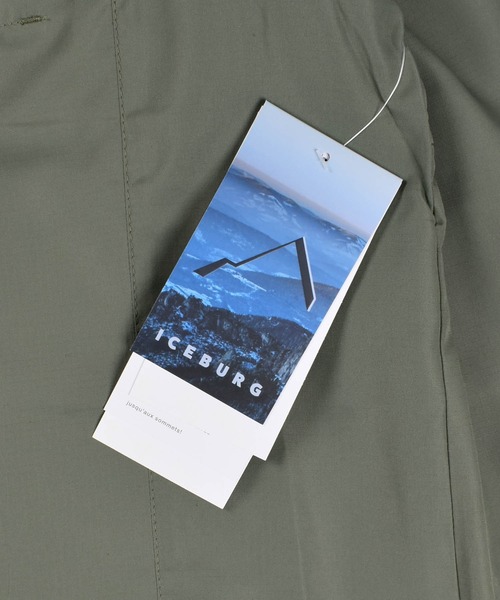 INNOCENT(イノセント)の「【T14】【ICEBURG/アイスバーグ】NYLON LONG SLEEVE SHIRTS(シャツ/ブラウス・レディース・セージグリーン・LARGE/X-LARGE/MEDIUM/SMALL)」の6枚目の写真