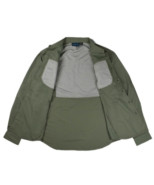 INNOCENT(イノセント)の「【T14】【ICEBURG/アイスバーグ】NYLON LONG SLEEVE SHIRTS(シャツ/ブラウス・レディース・セージグリーン・LARGE/X-LARGE/MEDIUM/SMALL)」の9枚目の写真