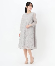 STRAWBERRY-FIELDS（ストロベリーフィールズ）の「ボタニカルラッセルレース_Aラインレースドレス（ドレス）」