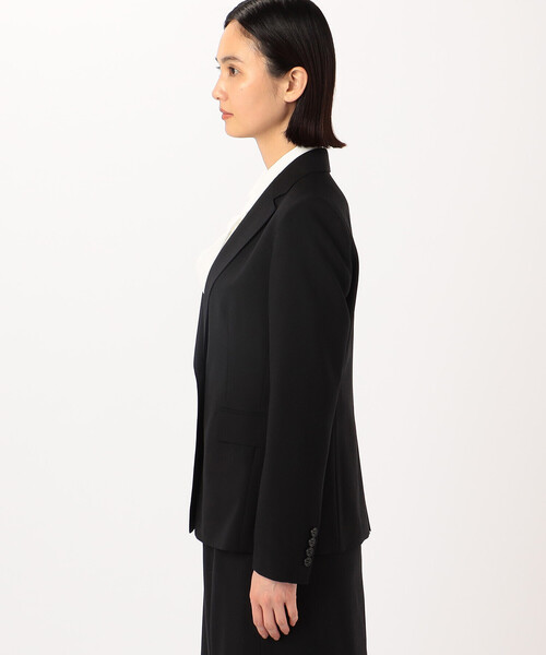 COMME CA（コムサ）の「【セットアップ対応】ネオストレッチトロピカルウール ジャケット（テーラードジャケット・レディース・ブラック・5号）」の6枚目の写真