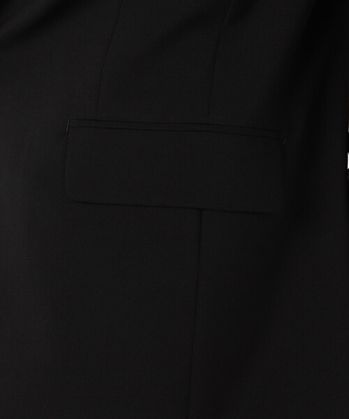COMME CA（コムサ）の「【セットアップ対応】ネオストレッチトロピカルウール ジャケット（テーラードジャケット・レディース・ブラック・5号）」の10枚目の写真