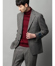 SUIT SQUARE | ジャケット 尾州 ウールカシミヤブレンド ツイル(テーラードジャケット)