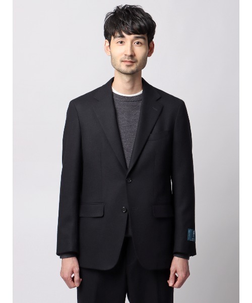 ジャケット 尾州 ウールカシミヤブレンド ツイル（テーラード