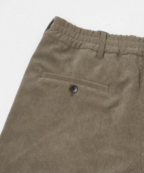 URBAN RESEARCH DOORS（アーバンリサーチドアーズ）の「『UR TECH』コーデュロイ ボンディングパンツ（その他パンツ・メンズ・オリーブ/ライトベージュ/ネイビー・SMALL/LARGE/MEDIUM）」の15枚目の写真