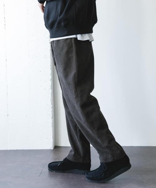 URBAN RESEARCH DOORS（アーバンリサーチドアーズ）の「『UR TECH』コーデュロイ ボンディングパンツ（その他パンツ・メンズ・オリーブ/ライトベージュ/ネイビー・SMALL/LARGE/MEDIUM）」の17枚目の写真