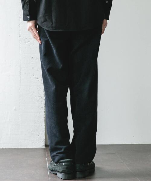 URBAN RESEARCH DOORS（アーバンリサーチドアーズ）の「『UR TECH』コーデュロイ ボンディングパンツ（その他パンツ・メンズ・オリーブ/ライトベージュ/ネイビー・SMALL/LARGE/MEDIUM）」の9枚目の写真