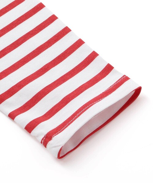 SLAP SLIP（スラップスリップ）の「【原作クレヨンしんちゃん×はぴだんぶい×SLAPSLIP】デニムポケット付きバックプリントTシャツ(80~120cm)（Tシャツ/カットソー・キッズ・レッド系その他/イエロー系その他・90cm/80ｃｍ/110cm/100cm/120cm）」の13枚目の写真