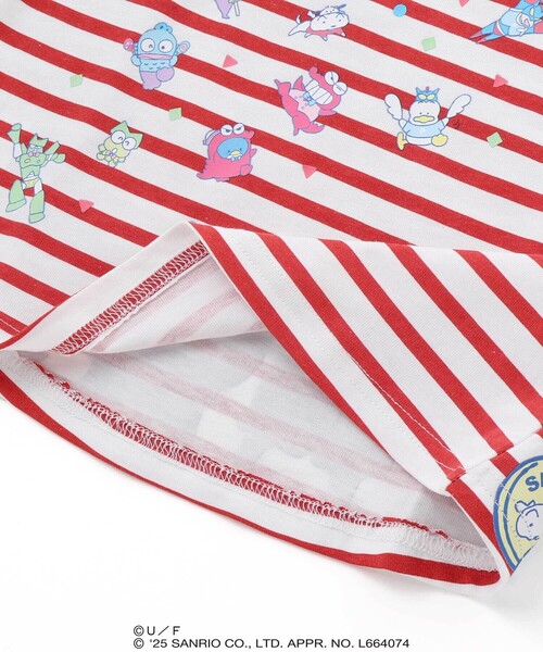 SLAP SLIP（スラップスリップ）の「【原作クレヨンしんちゃん×はぴだんぶい×SLAPSLIP】デニムポケット付きバックプリントTシャツ(80~120cm)（Tシャツ/カットソー・キッズ・レッド系その他/イエロー系その他・90cm/80ｃｍ/110cm/100cm/120cm）」の16枚目の写真