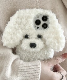 Fun & Daily（ファンアンドデイリー）の「Dog Funny iPhone 16 17 Case / アイフォンケース / プードル / ドッグモチーフ（スマホケース/カバー・レディース）」