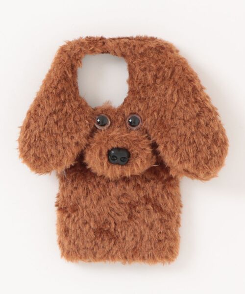 Fun & Daily(ファンアンドデイリー)の「Dog Funny iPhone 16 17 Case / アイフォンケース / プードル / ドッグモチーフ(スマホケース/カバー・レディース・ブラウン/グレー/ホワイト・iPhone 16/iPhone 17/iPhone 17 Pro/iPhone 16 Pro/iPhone 16 Pro Max/iPhone 17 Pro Max)」の4枚目の写真