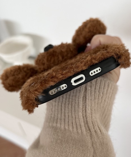 Fun & Daily(ファンアンドデイリー)の「Dog Funny iPhone 16 17 Case / アイフォンケース / プードル / ドッグモチーフ(スマホケース/カバー・レディース・ブラウン/グレー/ホワイト・iPhone 16/iPhone 17/iPhone 17 Pro/iPhone 16 Pro/iPhone 16 Pro Max/iPhone 17 Pro Max)」の7枚目の写真