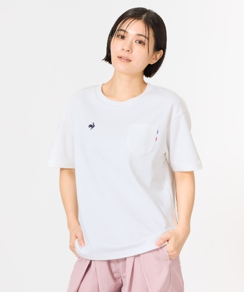セール】【le coq sportif/ルコック】接触冷感グラフィック半袖Tシャツ