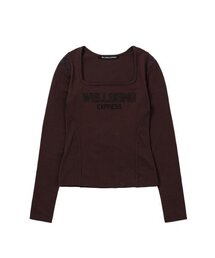 Mesh Point Top Brown