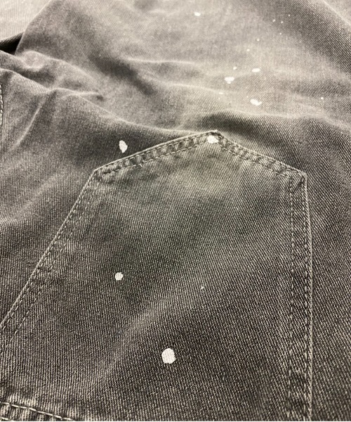 Evo+Revo（エボレボ）の「”どこか古着っぽい”ペンキ飛ばし ワイドバギー バルーン バレルデニム（デニムパンツ・メンズ・グレー・M/S/L）」の7枚目の写真