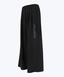 ダブル789 トレーニングワイドパンツ (ブラック)