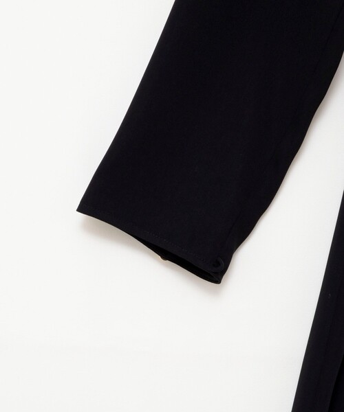 NOLLEY’S（ノーリーズ）の「ウォッシャブルウエストタックワンピース（ワンピース・レディース・ネイビー/ブラック・36/38）」の20枚目の写真