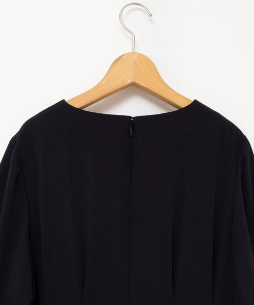 NOLLEY’S（ノーリーズ）の「ウォッシャブルウエストタックワンピース（ワンピース・レディース・ネイビー/ブラック・36/38）」の22枚目の写真