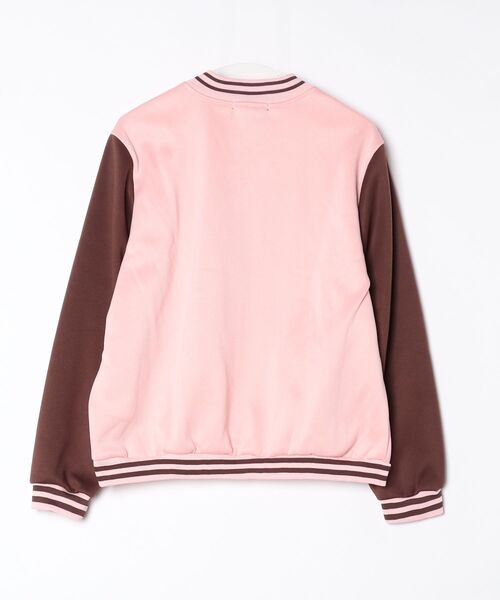 FREE STYLISTS(フリー スタイリスト)の「ビッグシルエット スタジャン(スタジャン・レディース・ピンク・M/L/2XL/XL)」の2枚目の写真