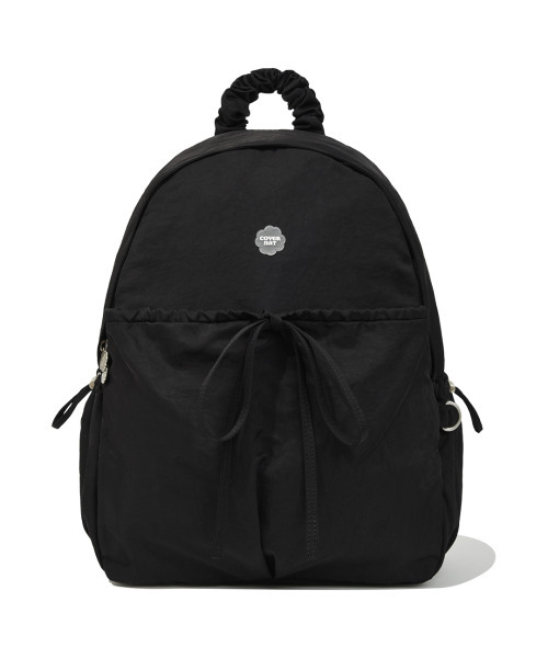 COVERNAT WOMAN(カバーナットウーマン)の「クローバーハート シャーリング ナイロン バックパック Black(バックパック/リュック・レディース・その他・FREE)」の3枚目の写真
