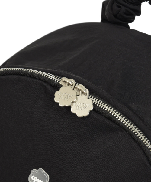COVERNAT WOMAN(カバーナットウーマン)の「クローバーハート シャーリング ナイロン バックパック Black(バックパック/リュック・レディース・その他・FREE)」の6枚目の写真