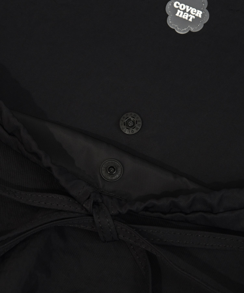 COVERNAT WOMAN(カバーナットウーマン)の「クローバーハート シャーリング ナイロン バックパック Black(バックパック/リュック・レディース・その他・FREE)」の8枚目の写真