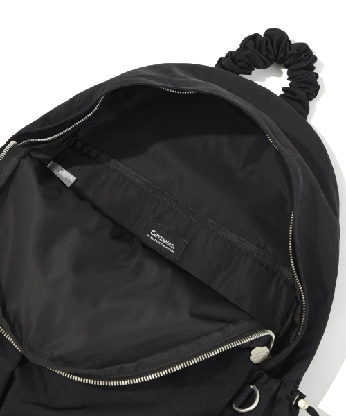 COVERNAT WOMAN(カバーナットウーマン)の「クローバーハート シャーリング ナイロン バックパック Black(バックパック/リュック・レディース・その他・FREE)」の11枚目の写真