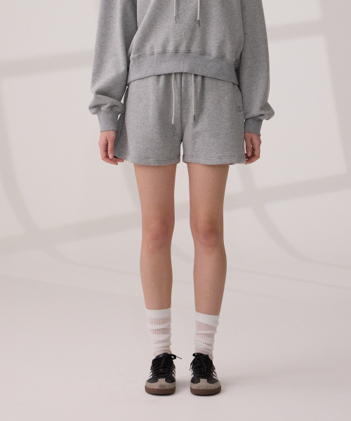DANGLEDROP(ダングルドロップ)の「DGDPスウェットショートパンツメランジグレー(その他パンツ・レディース・その他・S/M)」の10枚目の写真