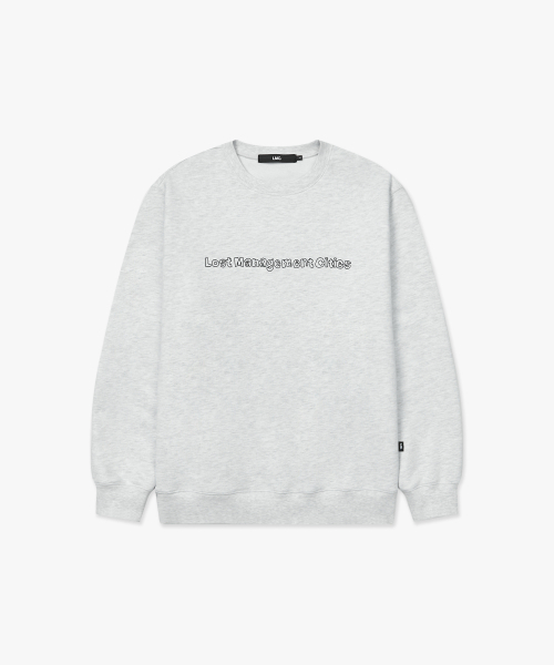 LMCの「FN DOODLE SWEATSHIRT light heather gray(スウェット・レディース・その他・M/L/XL/S)」の4枚目の写真