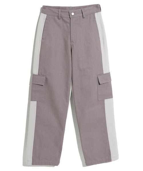 HIGH SCHOOL DISCO(ハイスクールディスコ)の「DISCO DOUBLE WIDE CARGO PANTS_INDI PURPLE(その他パンツ・レディース・その他・S)」の1枚目の写真