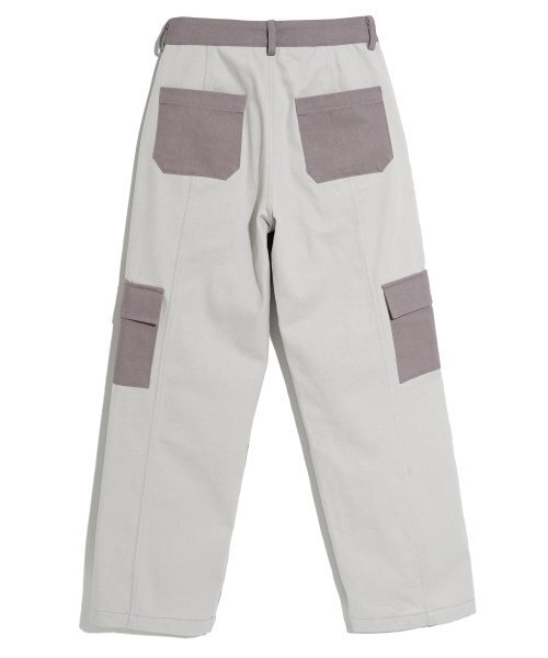 HIGH SCHOOL DISCO(ハイスクールディスコ)の「DISCO DOUBLE WIDE CARGO PANTS_INDI PURPLE(その他パンツ・レディース・その他・S)」の2枚目の写真