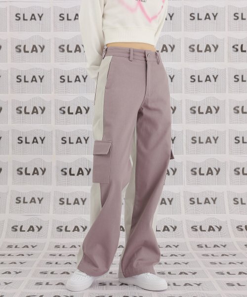 HIGH SCHOOL DISCO(ハイスクールディスコ)の「DISCO DOUBLE WIDE CARGO PANTS_INDI PURPLE(その他パンツ・レディース・その他・S)」の11枚目の写真