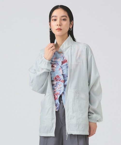 THE NORTH FACE(ザノースフェイス)の「THE NORTH FACE / GAR WIND JACKET(ナイロンジャケット・レディース・グレー・SMALL)」の1枚目の写真