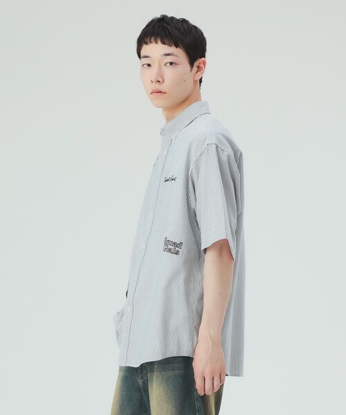 BEAMS HEART(ビームスハート)の「【6/18値下げ】レタード ワッペン オックスフォード シャツ(ユニセックス)(シャツ/ブラウス・メンズ・ネイビー/ホワイト/ブラック・LARGE/MEDIUM/SMALL)」の17枚目の写真