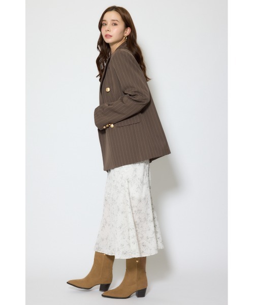 rienda（リエンダ）の「ピークドラペルダブルテーラードジャケット 春服（テーラードジャケット・レディース・グレー/ブラック/ブラウン・FREE）」の15枚目の写真