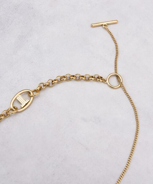 LANVIN en Bleu(ランバンオンブルー)の「2wayチェーンネックレス(ネックレス・レディース・シルバー/ゴールド・FREE)」の4枚目の写真