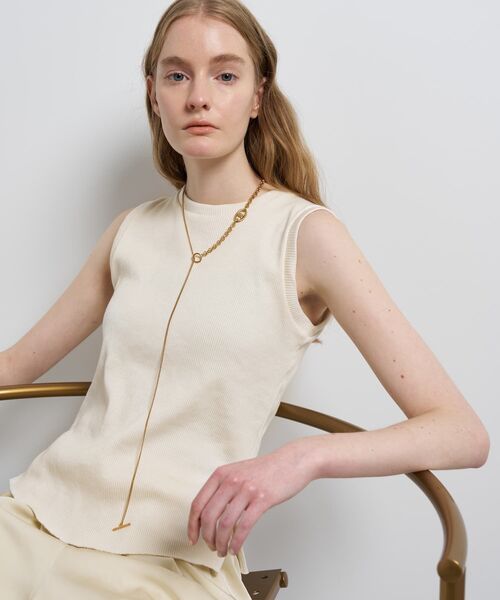 LANVIN en Bleu(ランバンオンブルー)の「2wayチェーンネックレス(ネックレス・レディース・シルバー/ゴールド・FREE)」の6枚目の写真
