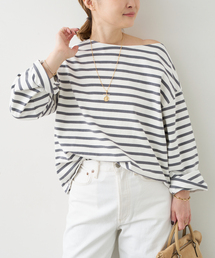 Deuxieme Classe | HAZYBORDER プルオーバー(Tシャツ/カットソー)