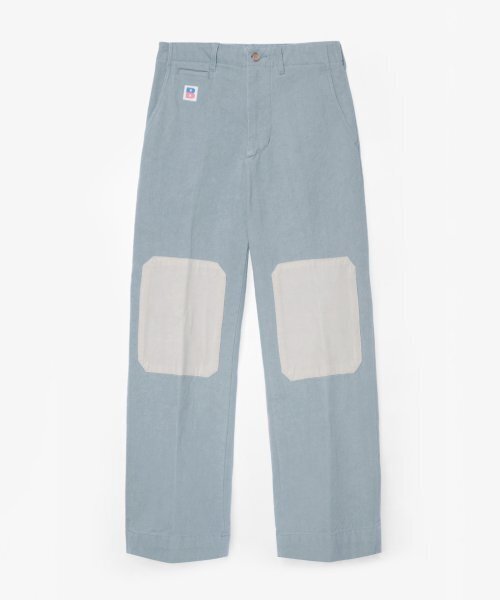 BIRTHDAYSUIT(バースデースーツ)の「CANVAS PATCH WORK PANTS (GREY)(その他パンツ・メンズ・その他・MEDIUM/SMALL/X-SMALL/XX-SMALL)」の1枚目の写真