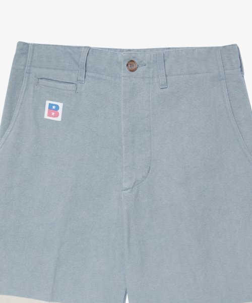 BIRTHDAYSUIT(バースデースーツ)の「CANVAS PATCH WORK PANTS (GREY)(その他パンツ・メンズ・その他・MEDIUM/SMALL/X-SMALL/XX-SMALL)」の3枚目の写真