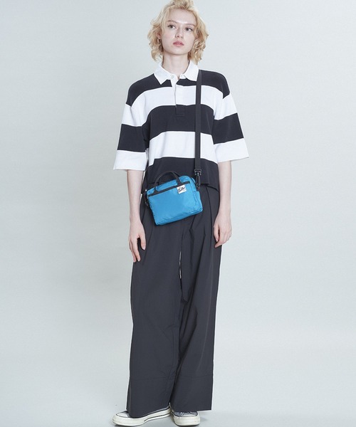 Drifter(ドリフター)の「TIFFIN MINI BAG/ティフィンミニバッグ(ショルダーバッグ・レディース・レオパード/パープル/ピーコックグリーン系/ブラック系その他/ブラック・FREE)」の4枚目の写真