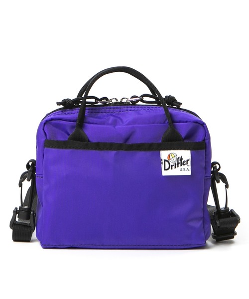Drifter(ドリフター)の「TIFFIN MINI BAG/ティフィンミニバッグ(ショルダーバッグ・レディース・レオパード/パープル/ピーコックグリーン系/ブラック系その他/ブラック・FREE)」の5枚目の写真