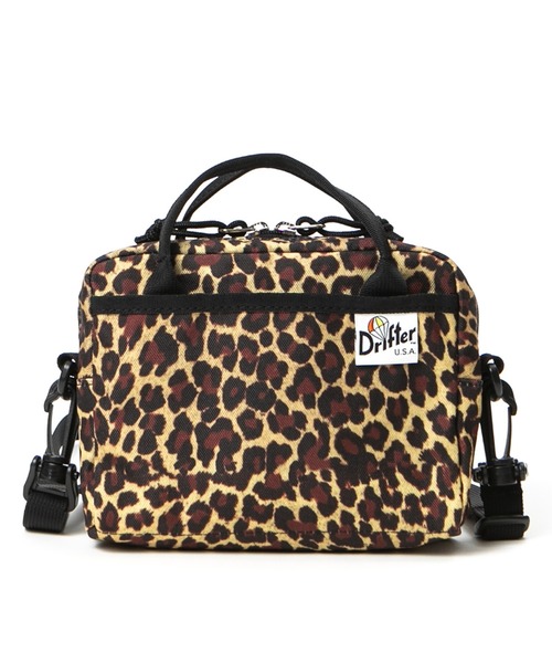 Drifter(ドリフター)の「TIFFIN MINI BAG/ティフィンミニバッグ(ショルダーバッグ・レディース・レオパード/パープル/ピーコックグリーン系/ブラック系その他/ブラック・FREE)」の15枚目の写真