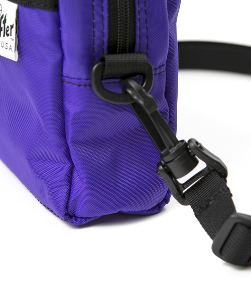 Drifter(ドリフター)の「TIFFIN MINI BAG/ティフィンミニバッグ(ショルダーバッグ・レディース・レオパード/パープル/ピーコックグリーン系/ブラック系その他/ブラック・FREE)」の10枚目の写真