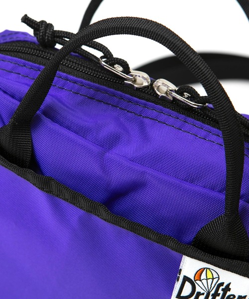 Drifter(ドリフター)の「TIFFIN MINI BAG/ティフィンミニバッグ(ショルダーバッグ・レディース・レオパード/パープル/ピーコックグリーン系/ブラック系その他/ブラック・FREE)」の11枚目の写真