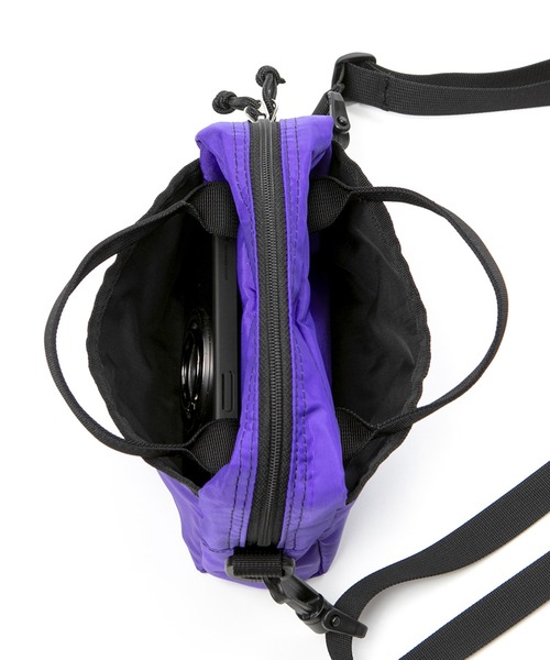 Drifter(ドリフター)の「TIFFIN MINI BAG/ティフィンミニバッグ(ショルダーバッグ・レディース・レオパード/パープル/ピーコックグリーン系/ブラック系その他/ブラック・FREE)」の12枚目の写真