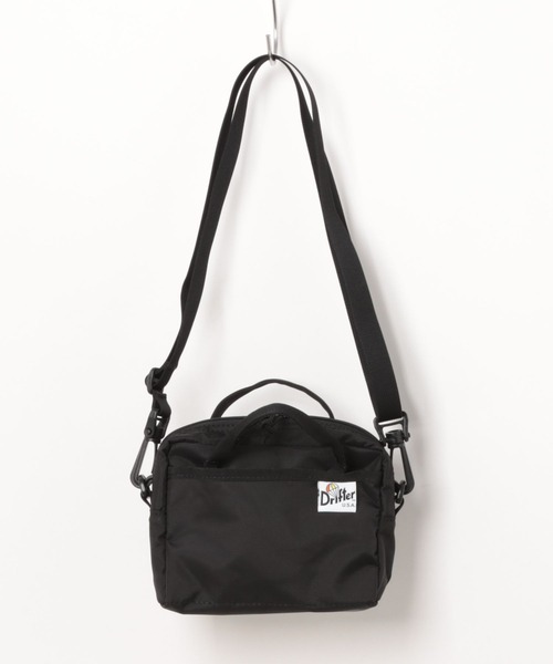 Drifter(ドリフター)の「TIFFIN MINI BAG/ティフィンミニバッグ(ショルダーバッグ・レディース・レオパード/パープル/ピーコックグリーン系/ブラック系その他/ブラック・FREE)」の20枚目の写真