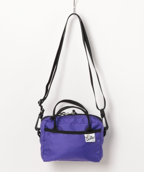 Drifter(ドリフター)の「TIFFIN MINI BAG/ティフィンミニバッグ(ショルダーバッグ・レディース・レオパード/パープル/ピーコックグリーン系/ブラック系その他/ブラック・FREE)」の22枚目の写真